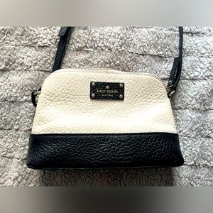 Kate Spade black and white crossbody